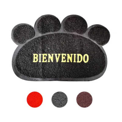 TAPETE HUELLA BIENVENIDO 38*58CM