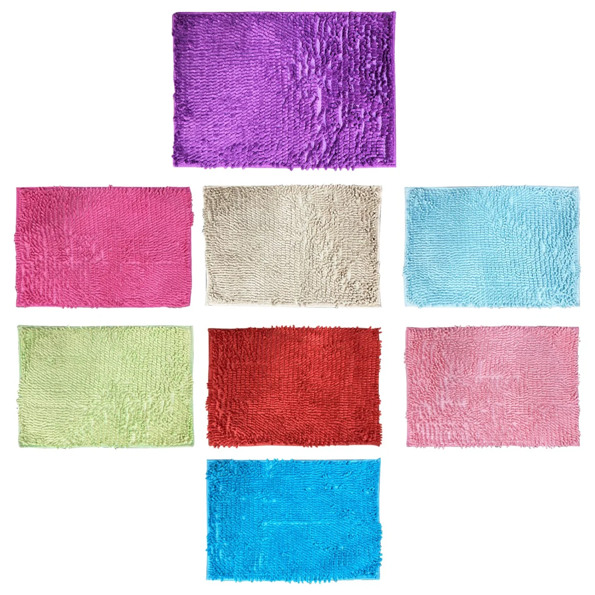 TAPETE PELOS COLORES 40*60CM