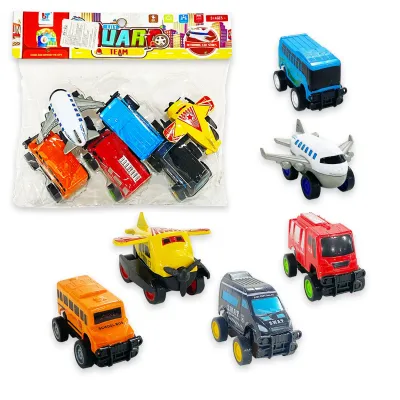 SET VEHICULOS X6 EN BOLSA