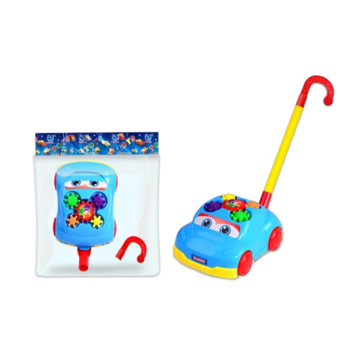 CARRITO DE EMPUJE CON PALO
