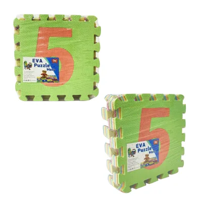 TAPETE ROMPECABEZAS FOAMI NUMEROS 29*29*0.8CM X10