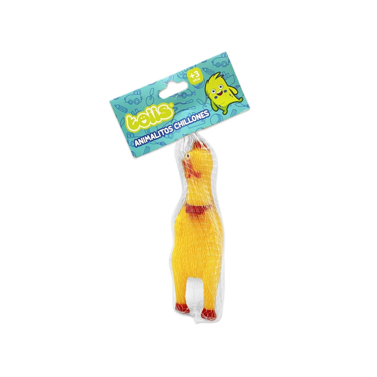 POLLO CHILLON 15.5CM EN MALLA