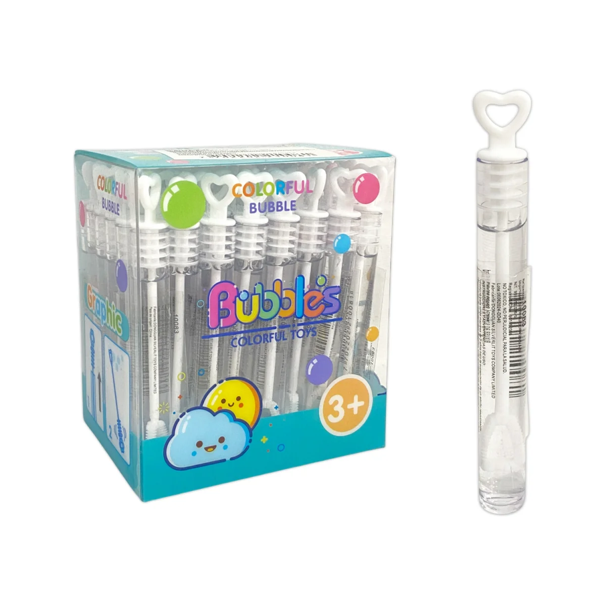 BURBUJERO TAPA CORAZON MATRIMONIO (CJX48)