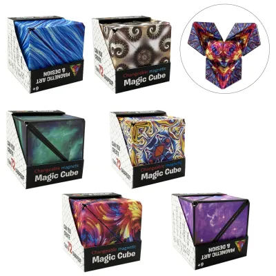 CUBO DIDACTICO ESTAMPADO  MAGNETICO