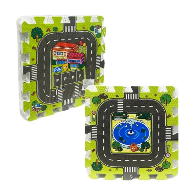 TAPETE ROMPECABEZAS ESTAMPADO FOAMI 30*30*1CM X9