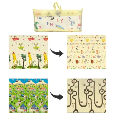 TAPETE INFANTIL DOBLE CARA ESTAMPADO 180*200*0.8CM