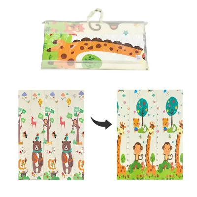 TAPETE INFANTIL DOBLE CARA ESTAMPADO 180*200*0.8CM