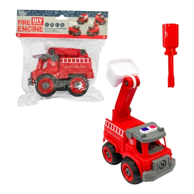 CARRO DE BOMBERO DESARMABLE EN BOLSA