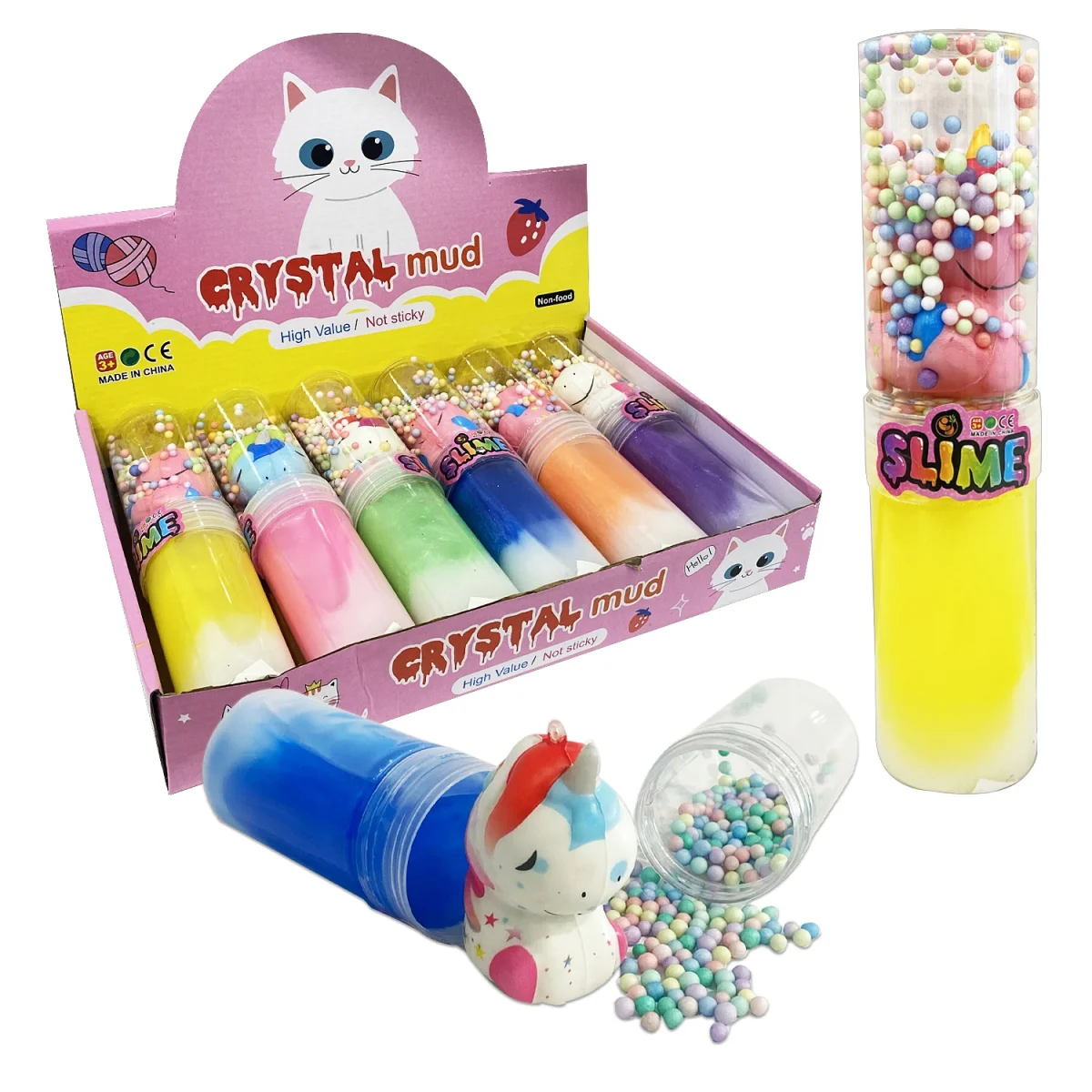 SLIME CON SQUICH UNICORNIO (CJX6)