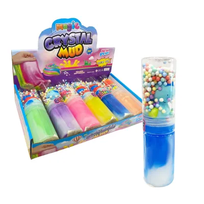 SLIME TUBO ESCARCHADO CON SQUICH UNICORNIO (CJX6)