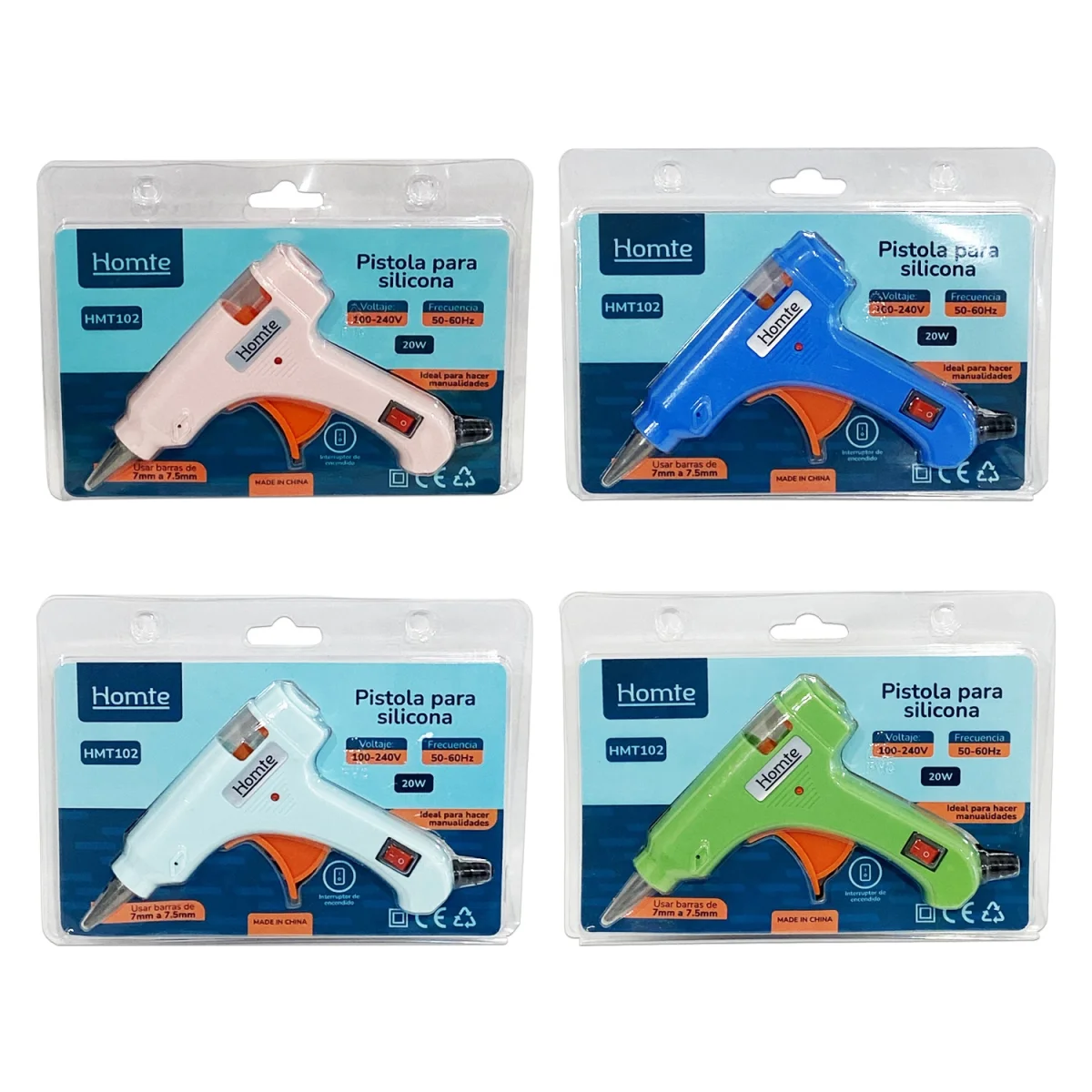 PISTOLA DE SILICONA DELGADA 20W (CJX24)