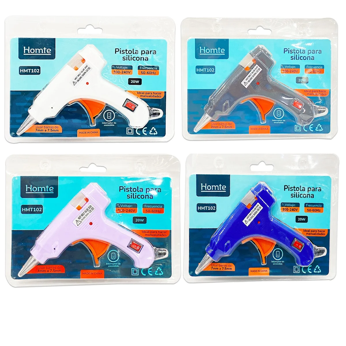 PISTOLA DE SILICONA DELGADA 20W (CJX24)