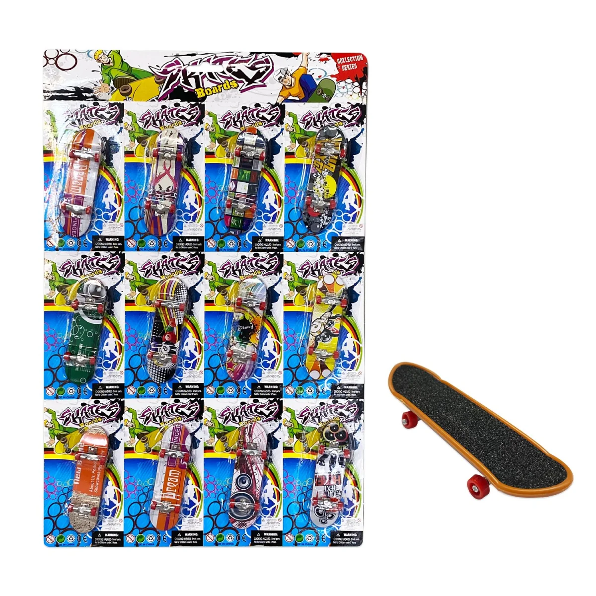 MINI PATINETA EJE METALICO ENCARTONADA