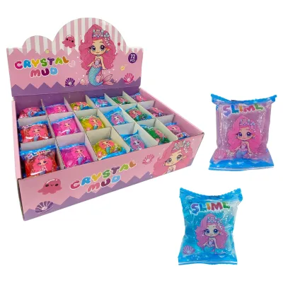 SLIME MINI ESCARCHADO EN BOLSA SIRENA (CJX72)