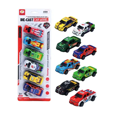 SET DE CARROS X6 ENCARTONADO