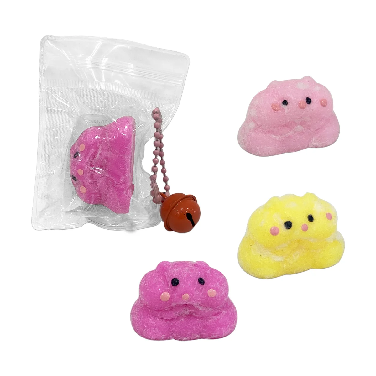 DESESTRESANTE HAMSTER CON CASCABEL (PQTX100).