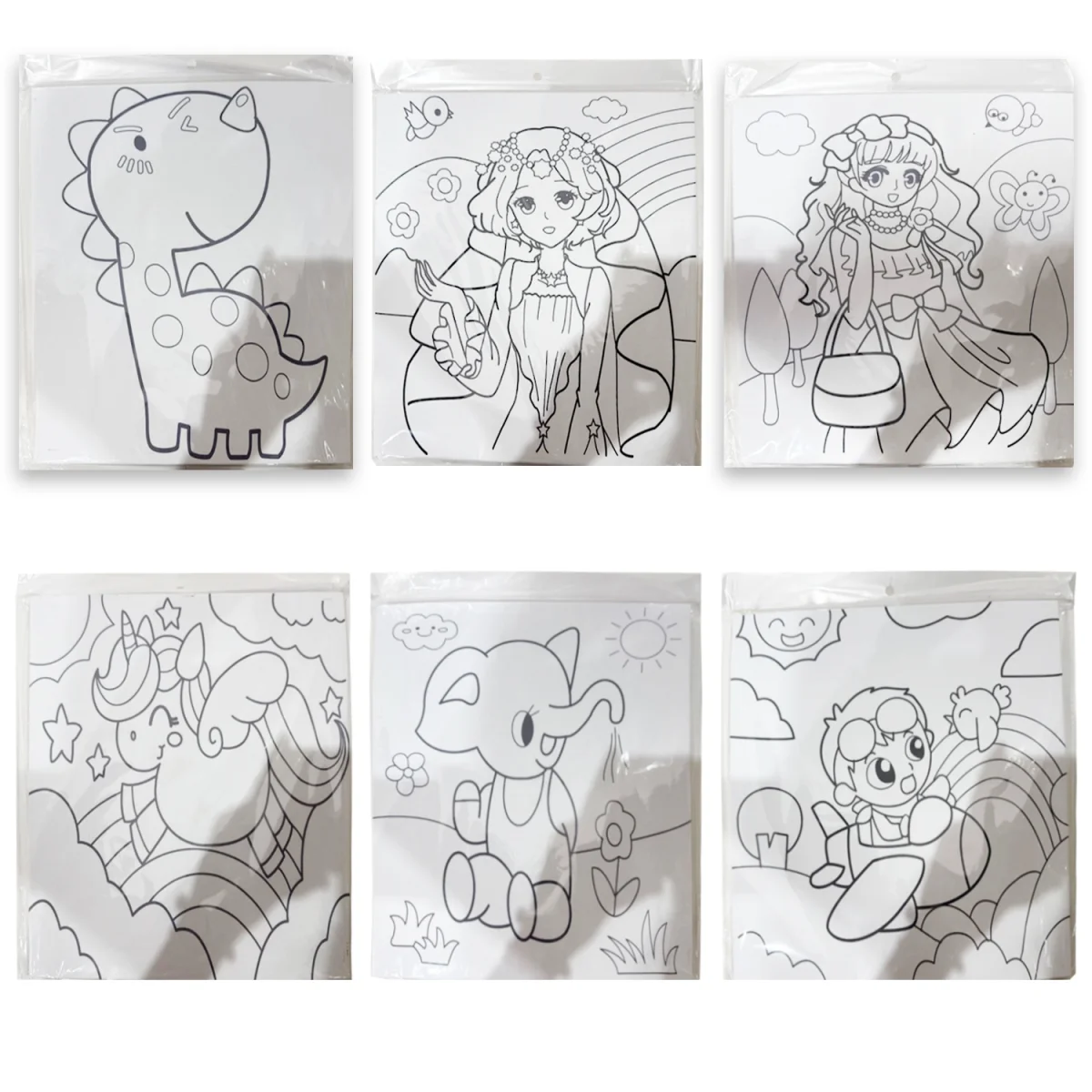 LIENZO CON TEMPERAS PARA PINTAR 30*30CM