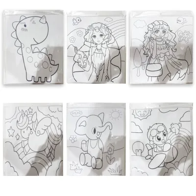 LIENZO CON TEMPERAS PARA PINTAR 30*30CM