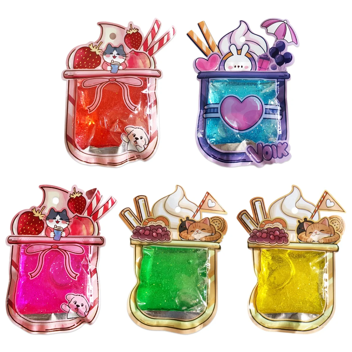 SLIME ESCARCHADO EN BOLSA HELADO (PQTX12)