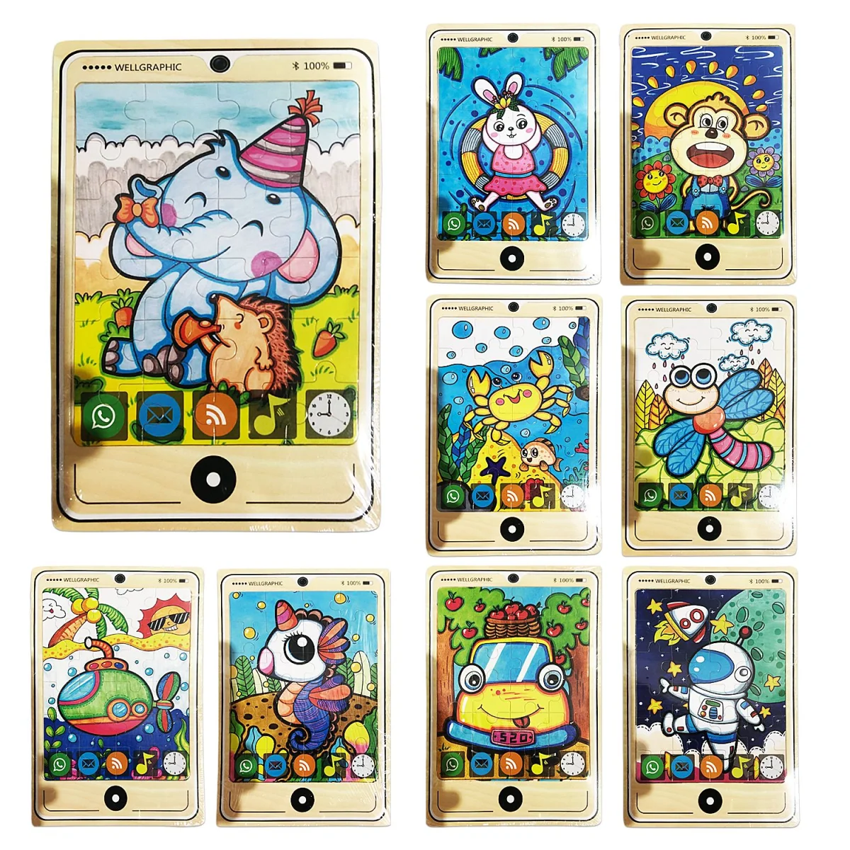 ROMPECABEZAS DIDACTICO 22*15CM