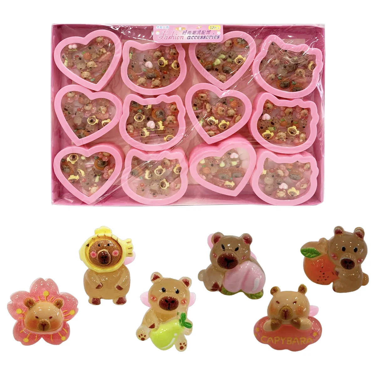 SET DE ANILLOS CAPIBARA X12 (CJX12).