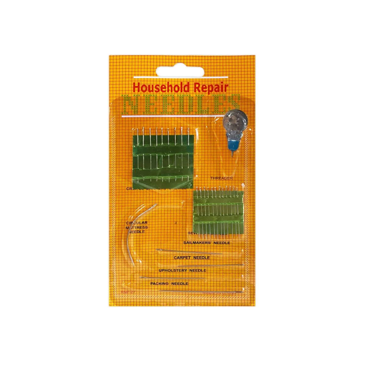 AGUJETERO X27PCS ENCARTONADO (CJX36)