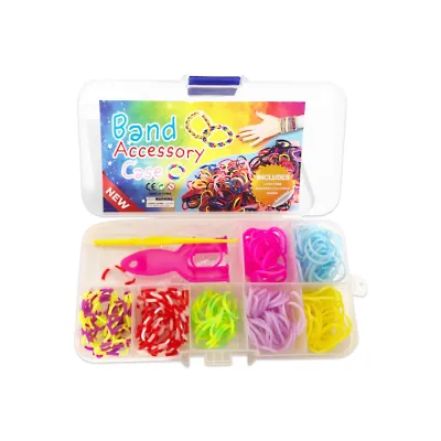 SET CAUCHOS PARA HACER PULSERAS (PQTX12)