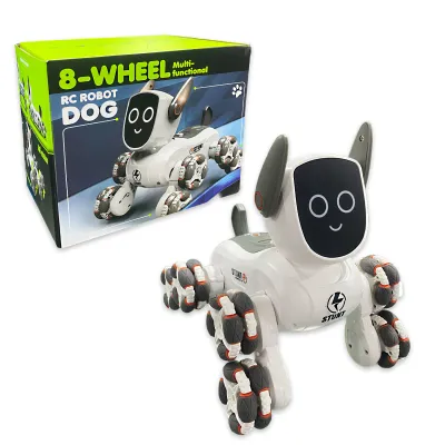 PERRO ROBOT CONTROL REMOTO (PILA RECARGABLE)