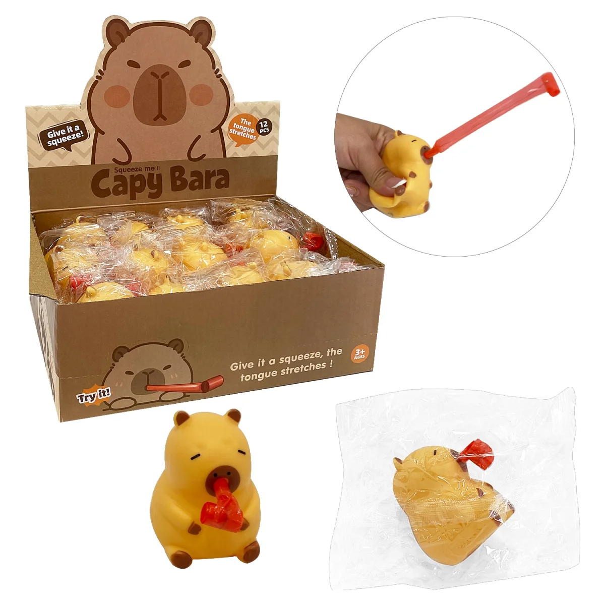 DESESTRESANTE CAPIBARA ESPANTASUEGRA (CJX12)