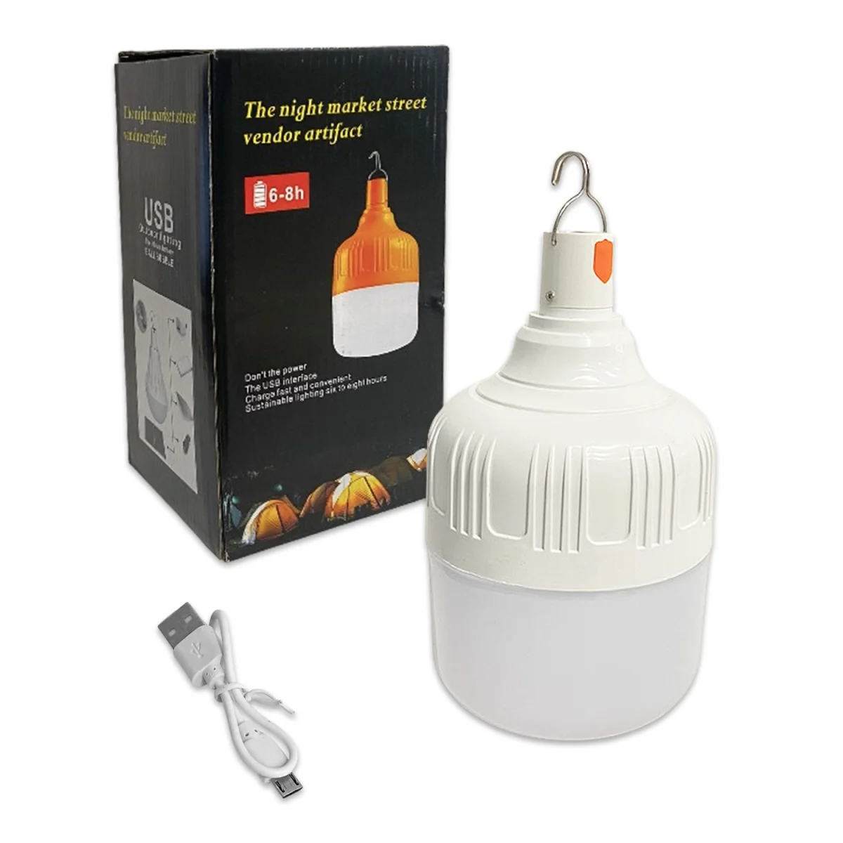 LAMPARA RECARGABLE LUZ BLANCA 50W USB