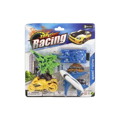 SET VEHICULOS X4 ENCARTONADO