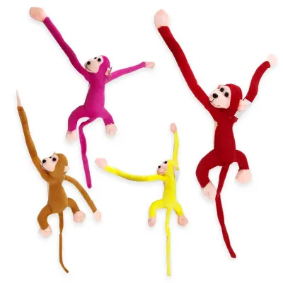 MONO PELUCHE COLGANTE CON SONIDO