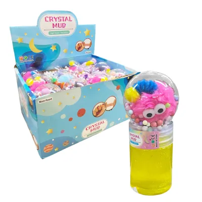SLIME TARRO ESCARCHADO CON PINZA PELUCHE (CJX12)