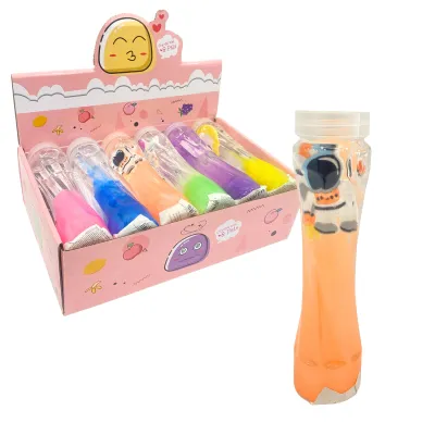 SLIME TUBO ESCARCHADO CON FIGURA ESPACIAL (CJX12)