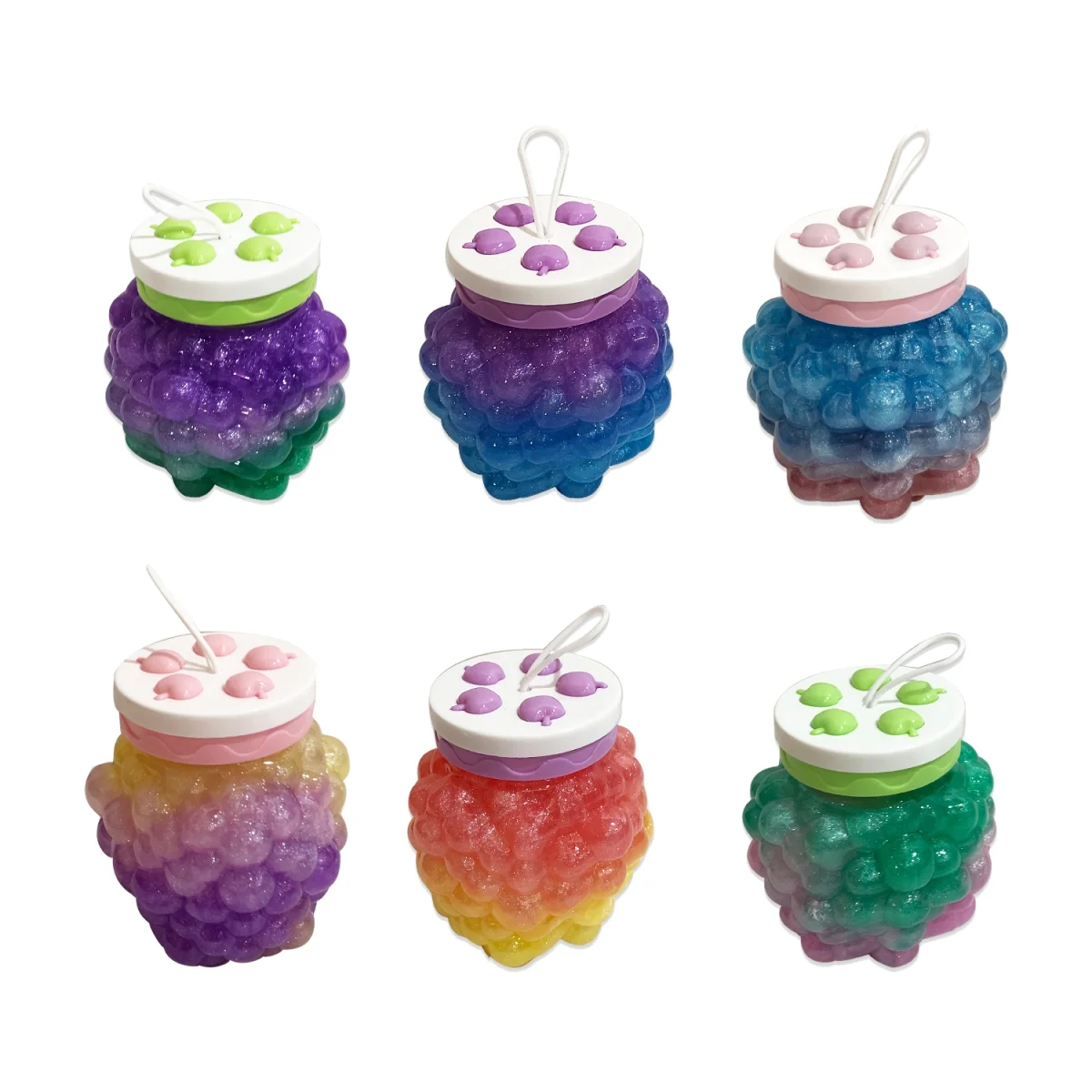 SLIME ESCARCHADO TARRO MORA (CJX9)