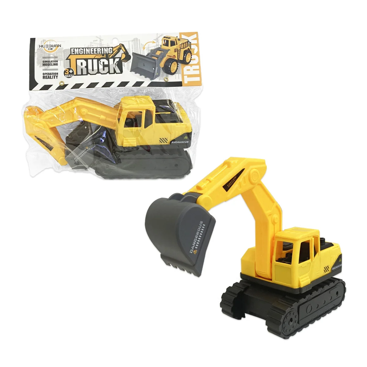 EXCAVADORA EN BOLSA
